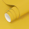 VOLEAAR Yellow Contact Paper 40CM x 1000CM Pure Yellow Peel and Stick Wallpaper Vinyl Adhesive Waterproof Solid Color Wall Paper for Cabinet Shelf Liner Room Walls Covering Decorative