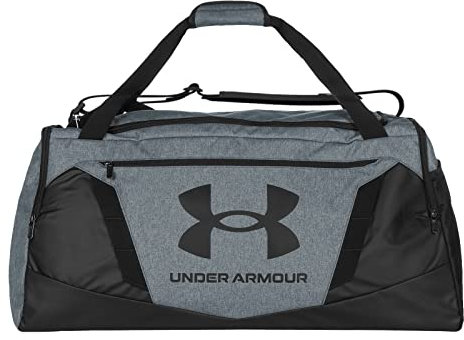 UNDER ARMOUR Unisex Sporttasche Umhängetasche Reisetasche Undeniable 5.0 Duffle, Farbe:Grau, Artikel:-012 Heather Grey/Black