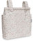 Danielstore Bolso Panera Carro bebé modelo BOLSO CARRO TALEGA ALGODON | 34x34x10cm, algodón, 4L | 2 compartimentos, cierre cremallera, | Organizador para paseo