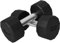SPORTNOW Kurzhantel-Set 2 x 10 kg, Hantelset aus Metall, 2er Set Rutschfest Kurzhanteln, für Krafttraining und Fitness, Schwarz