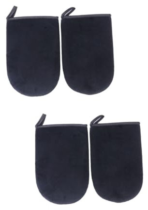 MUSISALY 4stücke Selbstbräuner Applikatorhandschuhe Schwarz Selbstbräunungs-mitts Für Gleichmäßige Anwendung Von Sonnenlosen Bräunungscremes Hautpflege Entwicklung