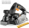 CYTBEK Raboteuse électrique, raboteuse à Bois multifonctionnelle 850 W, Largeur de raboteuse 82 mm/Profondeur de rabotage 0-1 mm/Vitesse de ralenti 15 000 TR/Min, avec Ports d'échappement pour Le