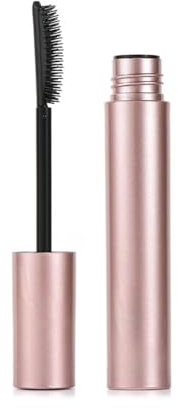 Wasserfeste Mascara (Wimperntusche)- Volumenspendend & Verlängernd, Verlaufssicher & Klumpenfrei mit Halbkamm-Silikonbürste für Definierte Wimpern, Leicht Entfernbar, Lang Haltbar (1 Stück)