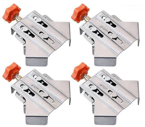 Sargentos De áNgulo Recto Abrazadera de esquina de acero inoxidable de 90 grados, abrazadera de esquina derecha, ajustable, for carpintería, posicionamiento cuadrado, for enmarcado, soldadura DIY Sarg