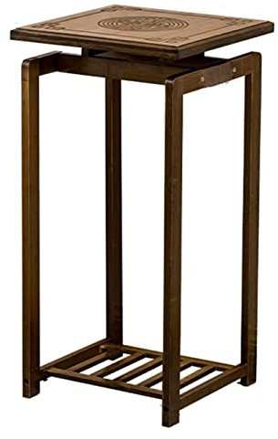 TOTIKI Pflanzen Ständer Indoor Bambus-Blumentöpfe, Blumenständer, Vintage-Blumentopf, Für Drinnen Und Draußen, Dekorativ Pflanzenstände(33 * 33 * 67cm)