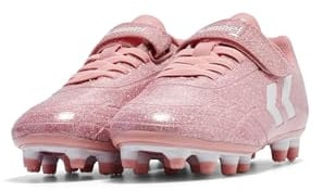 hummel Kids Top Star Football Boot, Pink, Size 26