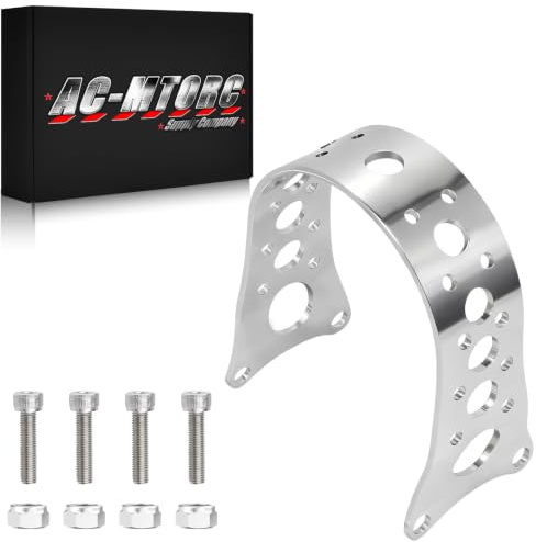 AC-MTORC Attelle de fourche avant chromée étroite pour Harley Sportster Dyna XL FXD FXR 1988-2017