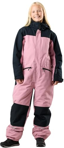 X-Trail Cortina Winter-Overall Kinder, Wasserdicht | 10.000 mm Wassersäule, Vollständig getapte Nähte, Winddicht, Atmungsaktivität 10.000 g/m²/24h, Abnehmbare Kapuze