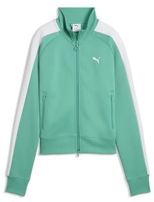 PUMA Damen T7 Always ON Kurze Trainingsjacke XL, Vibrant Green