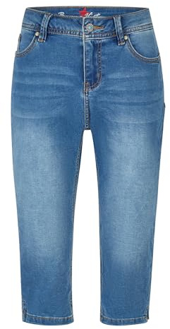 Buena Vista Malibu-Zip high Capri Cozy Denim