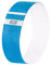 SIGEL EB211 Einlassbänder Super Soft, 120 Stück, neon blau, Festival Armbänder