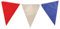 MTGL - Banderole avec Fanions - Drapeau Français - Nylon - 7 m