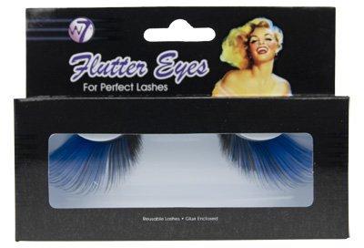 W7 Flutter Eyes Reusable False Eye Lashes with Glue 038