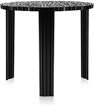Kartell 08502NE T-Table Furniture, Noir, 60 x 60 x 44 cm