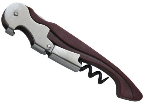 Baladéo Kellnermesser Allegro mit Doppelhebel, Weinrot