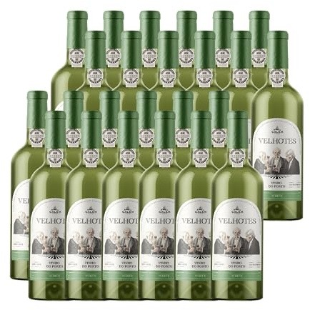 Portwein Calem Velhotes White - Dessertwein - 24 Flaschen
