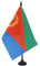 AZ FLAG - Tischflagge Eritrea - 21x14 cm - Staat Eritrea Tischfahne 14 x 21 Cm - Flaggen