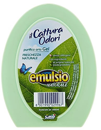 Emulsio Naturale 0299613 Ilcattura Odori Gel Freschezza Naturale, 150g