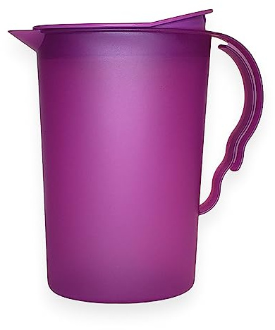 Tupperware Impressions 2 Qt Frigorifero Brocca Nuovo Ravanello Viola