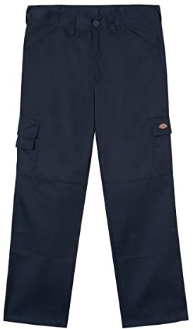 Dickies - Trousers for Men, Everyday Pants, Regular Fit, Navy Blue, 26W/32L