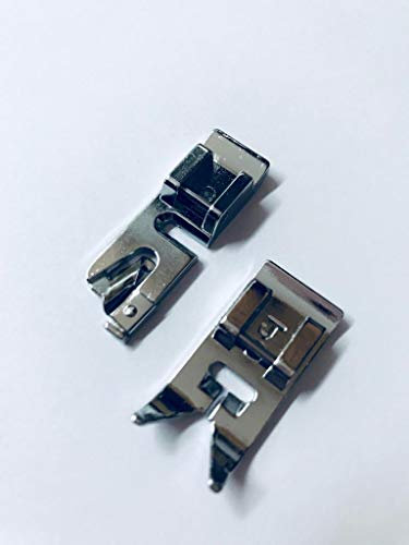 Standard Nähfuß Zick Zack + Rollsaumfuß Nähfuß für Veritas Nähmaschinen 753 u.v.m.