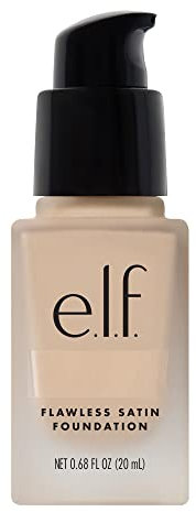 e.l.f. Flawless Finish Foundation, Lightweight & Medium Coverage, Semi-Matte Finish, Beige, 0.68 Fl Oz (20mL)