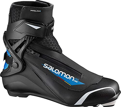 Salomon Unisex-Erwachsene Botas NORDICO PRO Combi PROLINK Ski-Stiefel, Black