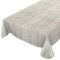 ANRO Wachstuch Tischdecke Holzoptik Braun mit Einfassung – Rechteckig – Glatte Oberfläche, Abwaschbar 240 x 140 cm (Rechteckig)