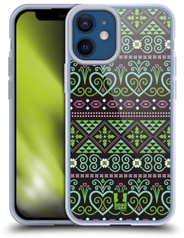 Head Case Designs Neu Russisch Multikulturelle Ethnische Drucke Gelhülle [Militärischer Schutzgrad] Kompatibel Mit Apple iPhone 12 Mini Und Kompatibel Mit MagSafe