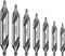 Pilikoll 7 Pcs Punte da Trapano Centrali Set di Punte da Centro Trapano 60 Gradi Trapani di Centraggio HSS Centro Trapano Set per Metallo 1.0/1.5/2.0/2.5/3.0/4.0/5.0mm