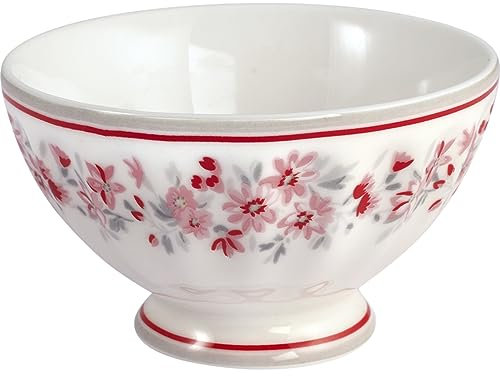 GreenGate French Bowl medium Emberly White