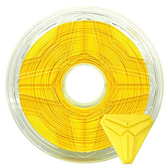 LeoPlas PLA Filament 2.85mm 1kg für 3D-Druckmaterial Druckerzubehör (Gelb)