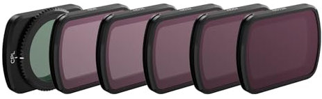 Skyreat Osmo Pocket 3 ND Filter,Magnetischer ND Lichtreduzierungs Filter CPL Polarizer Filter Kit Passend für DJI Pocket 3 Zubehör -6Pack(CPL/ND8/ND16/ND32/ND64/ND128)