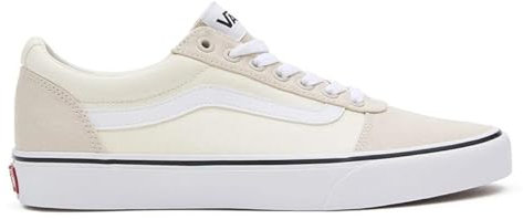 Vans Men's Ward Sneaker, Canvas Block Rainy Day White, 9.5 UK
