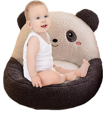 YUNFANG Kinder-Panda-Stoffsessel - Plüsch-Panda-Kindersessel-Sofa | Tierstützsitz, weiches gefülltes Kindersofa, Kindergeschenk für Mädchen-Jungen-Geburtstagsgeschenke
