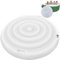 Housse de protection pour jacuzzi gonflable, 145 cm, isolée, coupe-vent et imperméable, housse ronde avec poignées, économie d'énergie pour spa