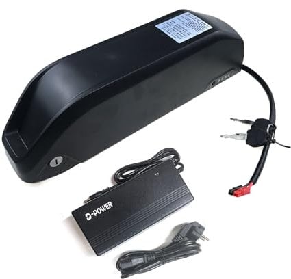 BAFANG E Bike Akkus (A Grade-Zelle) 48V13AH Elektrofahrrad Lithium Ionen Batterie mit Ladegerät für 250W 350W 500W 750W 1000W 1500W Mittel- und Radmotoren