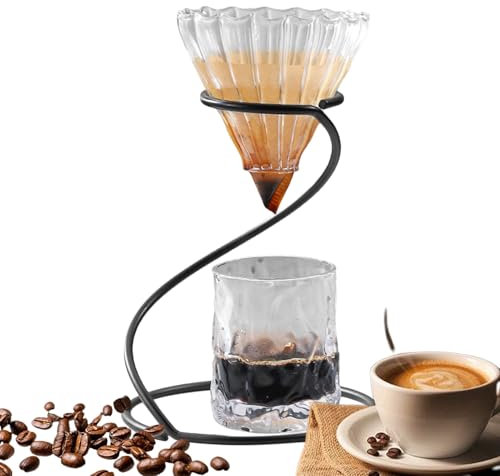 Pour On Coffee Station, Pour On Coffee Rack, Drip Filter Cup Holder For Coffee Maker - Metal Coffee Pot Holder, Drip Coffee Holder, Coffee Holder