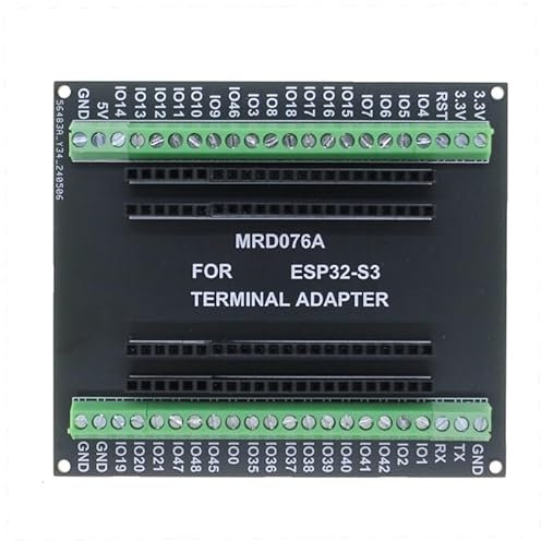 ESP32-S3 Schraubschildplatine, 44-polige GPIO 1- Bis 3 Erweiterungskarte Erweiterungsplatine für den ESP32-S3 GPIO Anschlussklemmen Konverter
