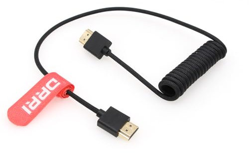 DRRI 8K HDMI to HDMI Braided Cable for Atomos Shinobi Atomos Ninja SmallHD 503 Stabilizer Gimbal