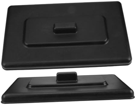 KICHOUSE 2pcs Ice Lid Household Ice Machine Cover Upper Lid for Kitchen Device Protect Dessert Maker Cover Handle