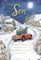 Noel Tatt Weihnachtskarte für Sohn, einzeln – Weihnachtskarten mit Oldtimer-Winterszene und speziellen Oberflächen – umweltfreundliche Weihnachtskarten mit Umschlag