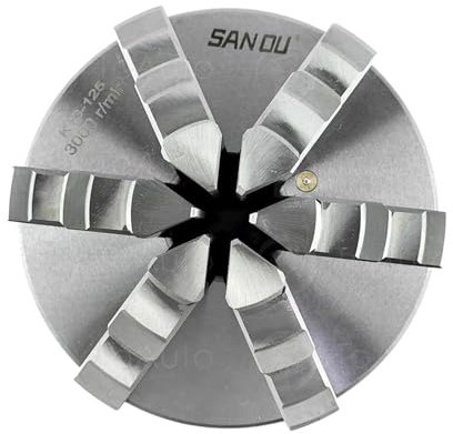 Mandrino for tornio 125mm 5'' pollici K13-125 mandrino a sei griffe con acciaio temprato
