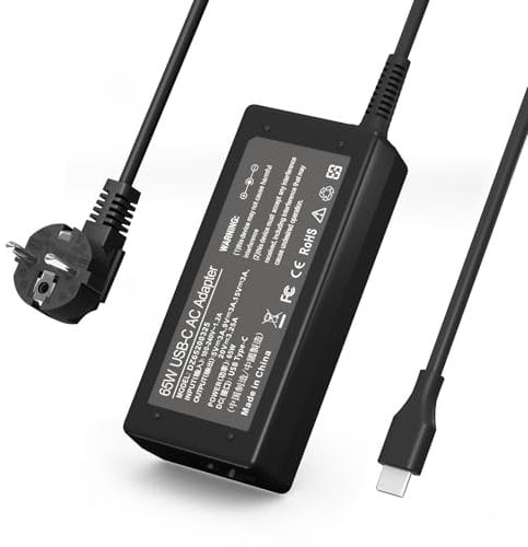 65W USB C Charger for Lenovo Laptop Charger 20V 3.25A for LenovoThinkpad X1 Carbon/Touch/Yoga/Chromebook Lenovo Laptop Chargeur USB-c 10FT