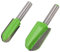 2pcs bore box bit da 8 pollici da 8 pollici intagliatura motivano modello mouter router boschivo in legno verde