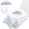 ABirdon 40Pcs Protege Toilette Jetable,Emballé Individuellement Portable Protection Toilette Housses Siège de 60x65cm pour Toilettes Publiques et Voyages