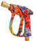 Graffiti Pressure Washer Short Gun w/ 5 Quick Release Spray Nozzle Tips M22-14mm