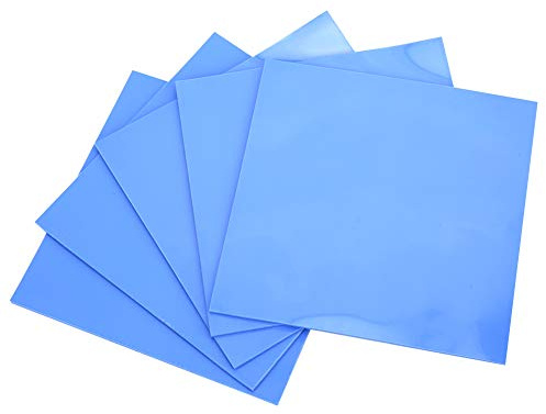 Phefop Heat Conductivity Block with Good Thermal Conductivity and Isolation for Appliances, High -speed Hard Drive, 5 STCS Silicone Wipe Mata
