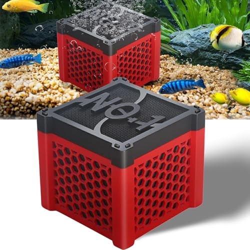 Clever Cube Aktivkohle Pferde, Aktivkohle Aquarium, Aktivkohlefilter Wasser Reinigungswürfel, Aquarium Wasserreiniger Würfel, Aktivkohlefilter Pferdetränke für Aquarium und Vorratstank (1PC)