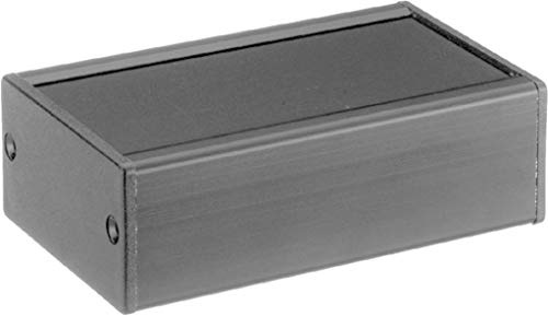 Monacor 33.3010 107x65x36.5mm Alu-Gehäuse/Schwarz